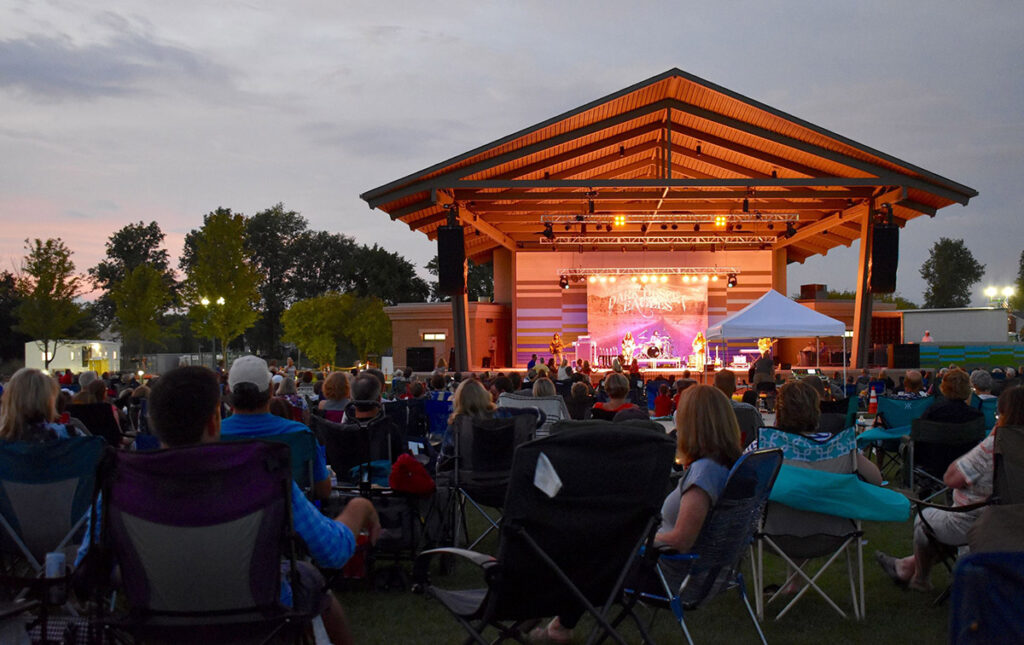 Nickel Plate District Amphitheater 1 - venue front